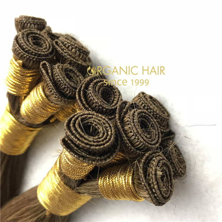 Hair extensions to order-- hand tied weft hair extensions C8